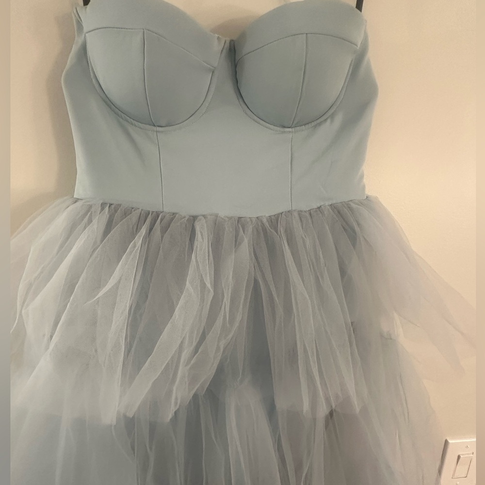 Untamed Petal Blue tulle dream dress - Picture 4 of 7